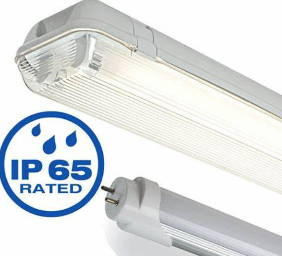 SL LED VAPOUR/WEATHERPROOF T8 5FT DOUBLE 2X25W IP65 (F75/50W/LED)