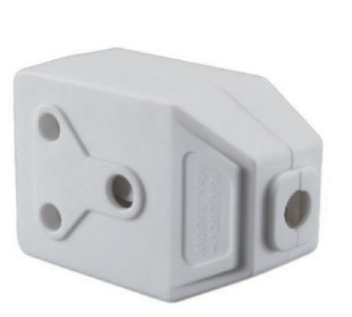 AUS/ZAP PVC JANUS COUPLER WHITE [Aus AOK-12 WHITE]
