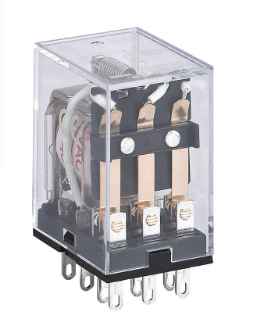 CHINT MINIATURE POWER RELAY 8 FLAT PIN 24VDC+LED INDICATOR (285347)