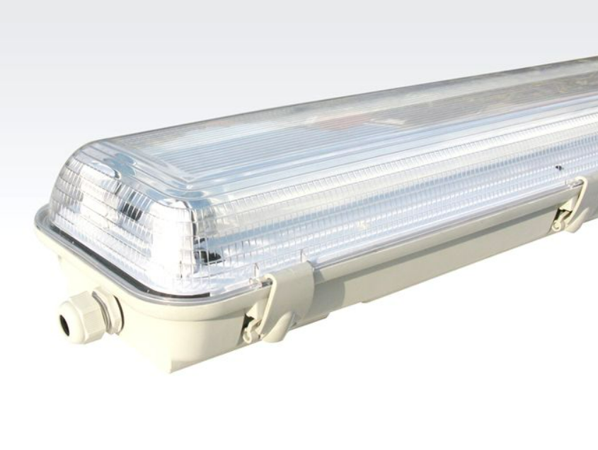SL 5FT FLUORESCENT OPEN CHANNEL VAPOUR PROOF 2X58W ELECTRONIC WIDE