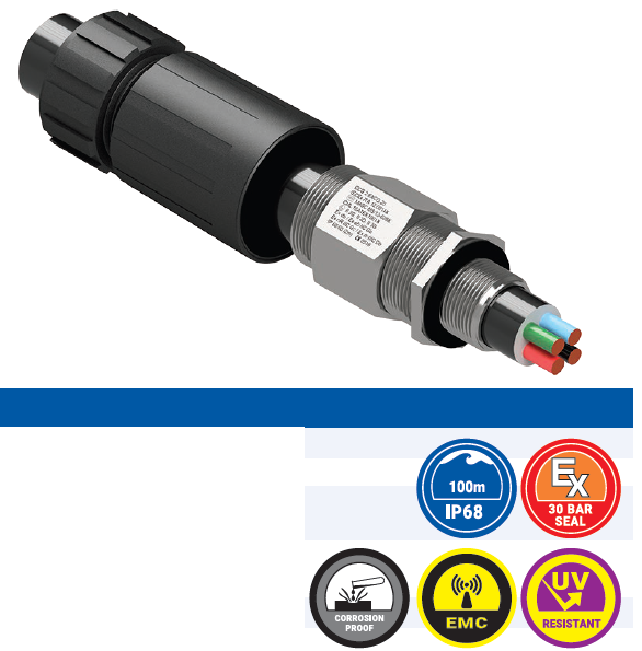 CCG EX CORROSION GUARD - ARMOURED CABLE GLAND SIZE 2