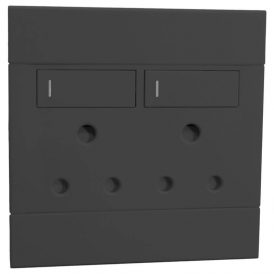 VETI 2 - DOUBLE SSO 2X16A RSA 4X4 CHARCOAL COMPLETE