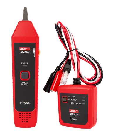 UNI-T CABLE TRACER TESTER (TWISTED PAIR / TEL LINE RJ11 / ELECTRIC WIRE)