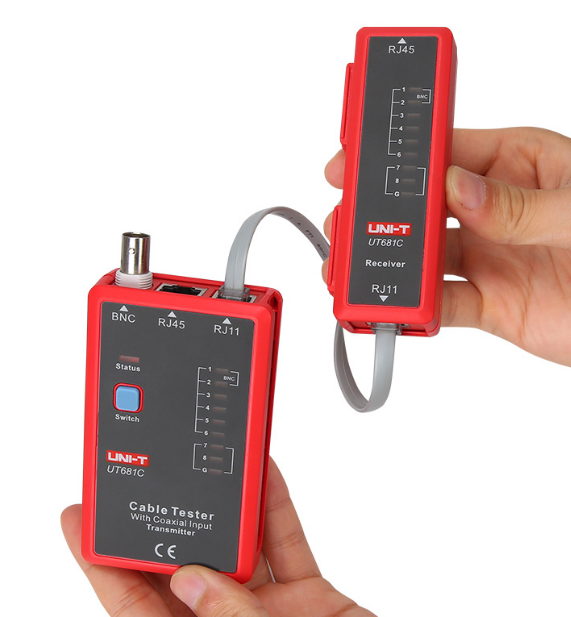 UNI-T CABLE TESTER (RJ45/RJ11/BNC - UT681C)