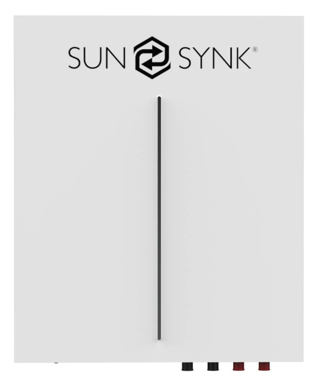 SUNSYNK BATTERY (IP20) 5.32KWH 51.2V 105AH LifeP04 450x150x533MM 45KG