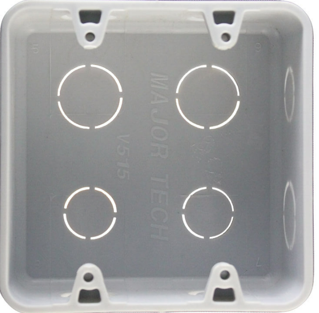 WALL BOX 4x4 PVC