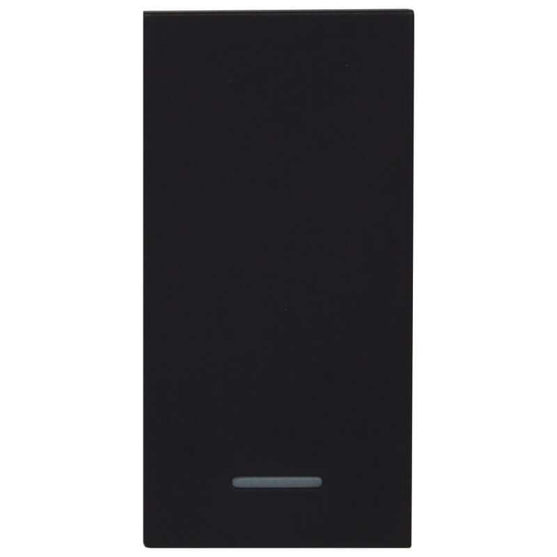 VETI2 - MODULE BELL PRESS SWITCH 1 MOD CHARCOAL