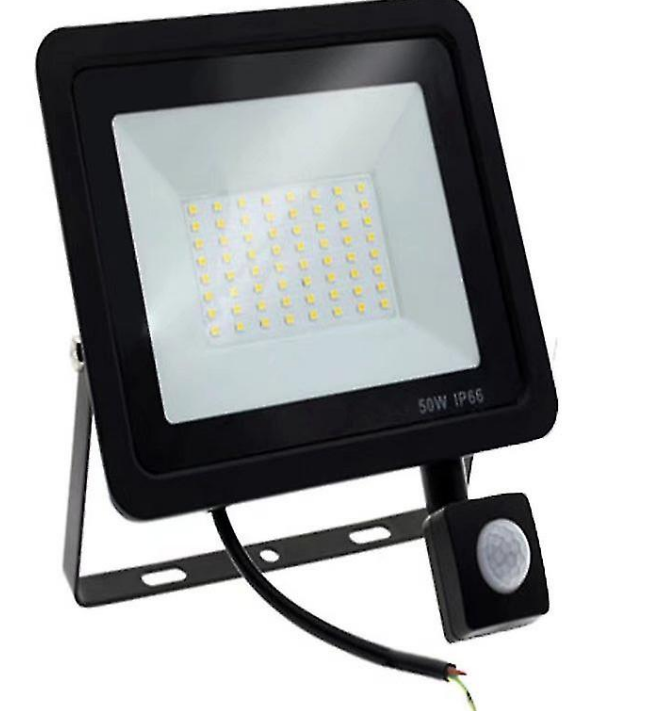 STARLIT 20W LED FLOOD LIGHT+ ADJ PIR SENSOR IP65 6000K (1YR) FL30/SENSOR/20W