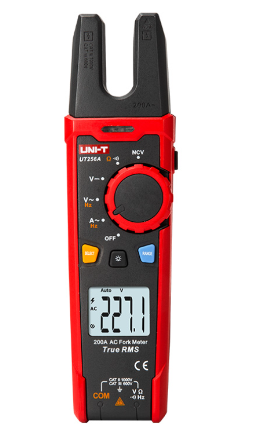 UNI-T DIGITAL FORK METER 750VAC/1000VDC TRUE RMS