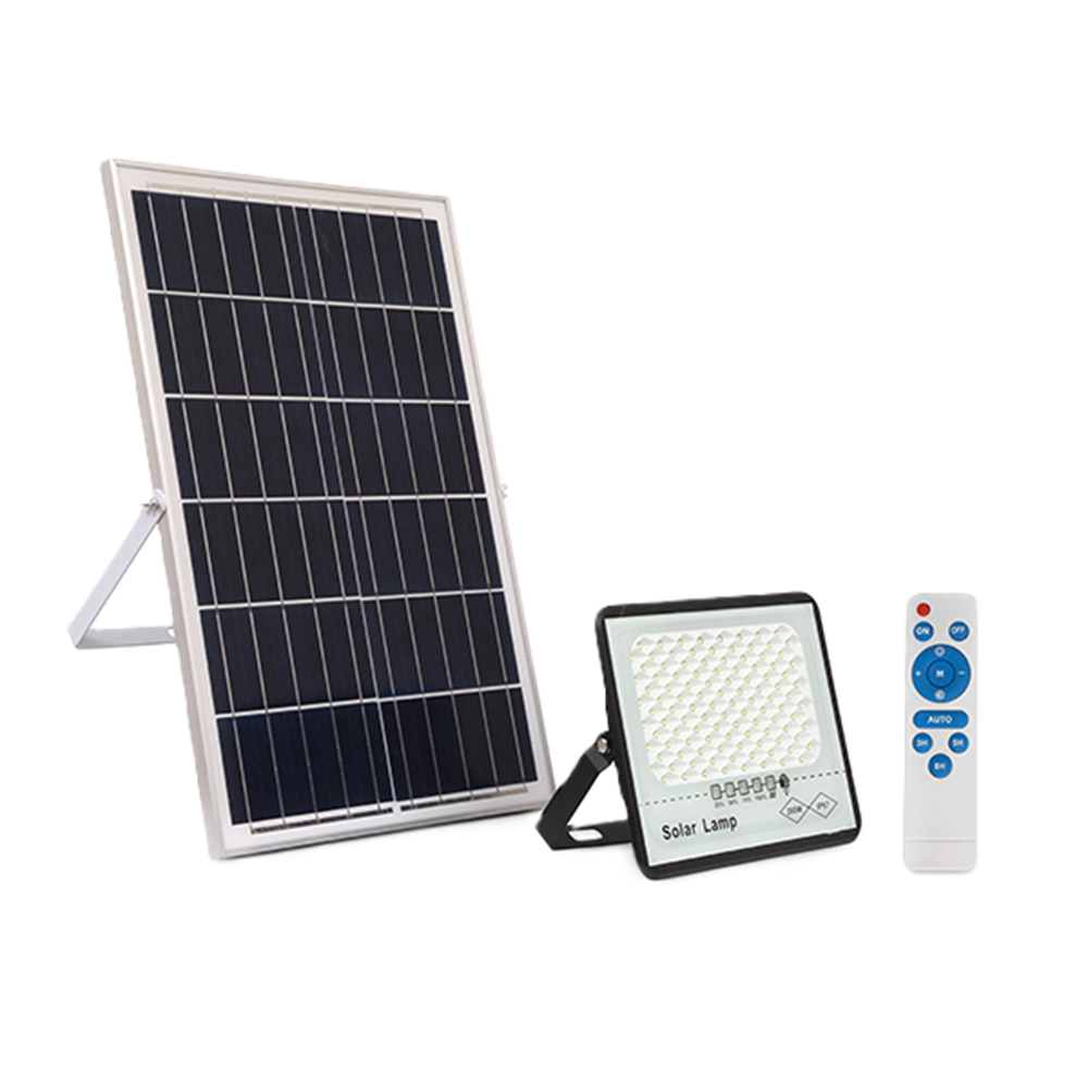 STL SOLAR LED FLOODLIGHT 100W (PANEL + LIGHT KIT)