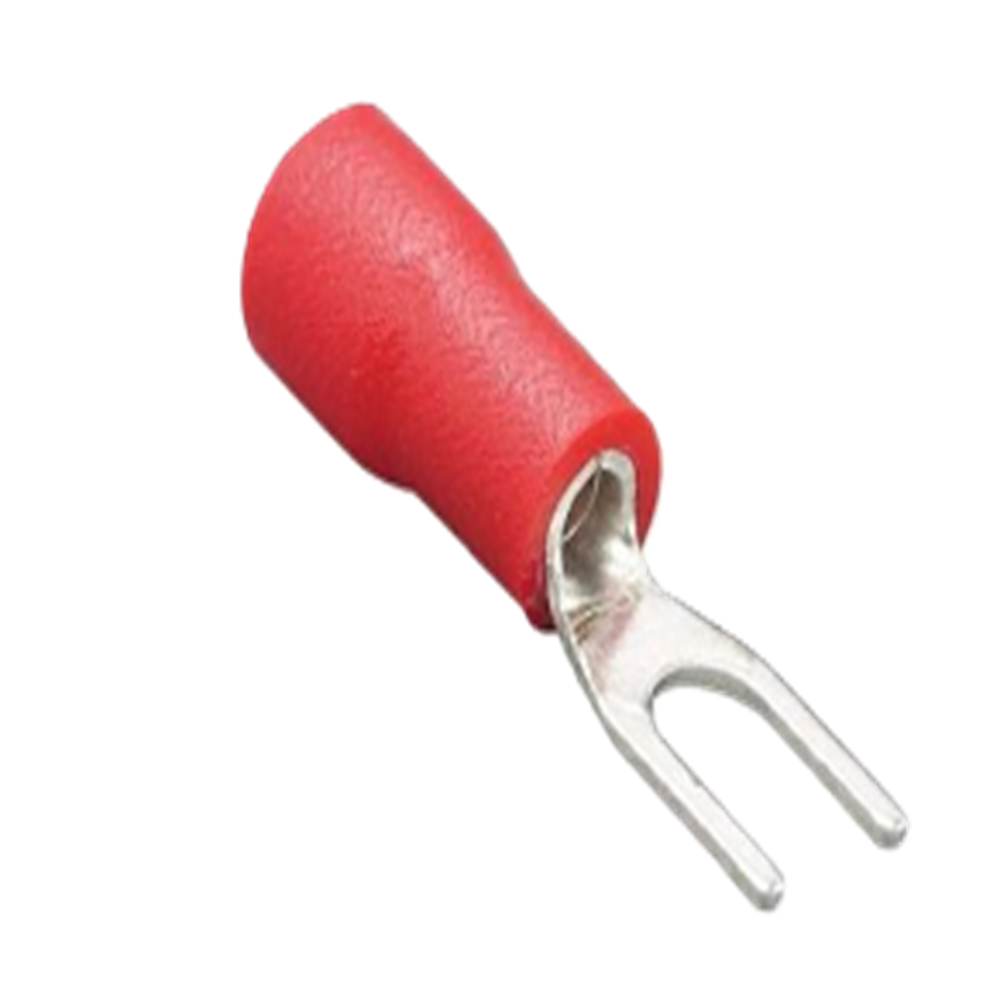 5MM RED FORKED SPADE TERMINAL (RS5) (FS1.25-5S)