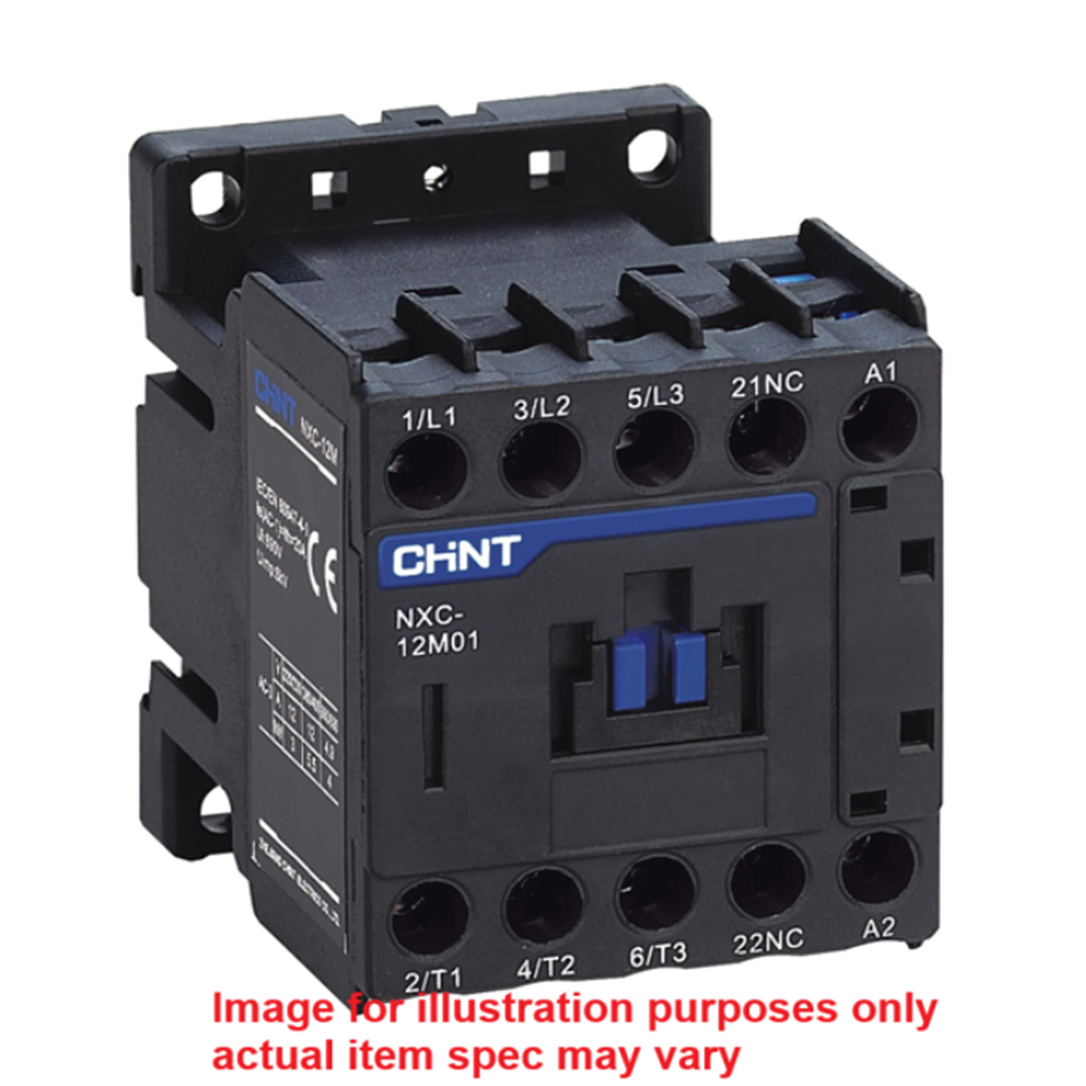 CHINT CONTACTOR 12A 3P 3NO MAIN + 1NO +1NC AUX 400V-415V 5.5KW