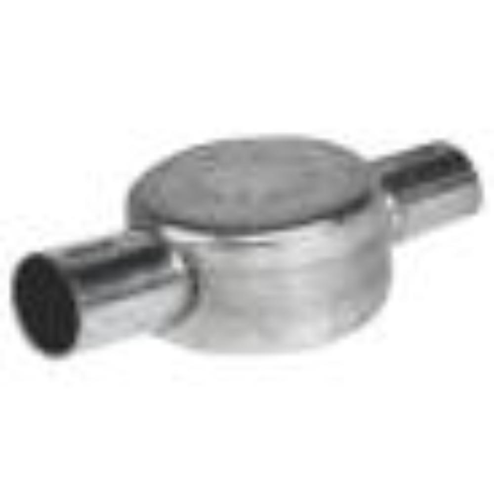 BSL 20MM 2 WAY THRU GALV BOX