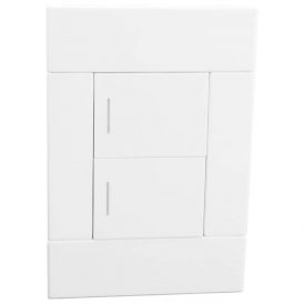 VETI 2 - 2 LEVER 2 WAY SWITCH 4X2 WHITE