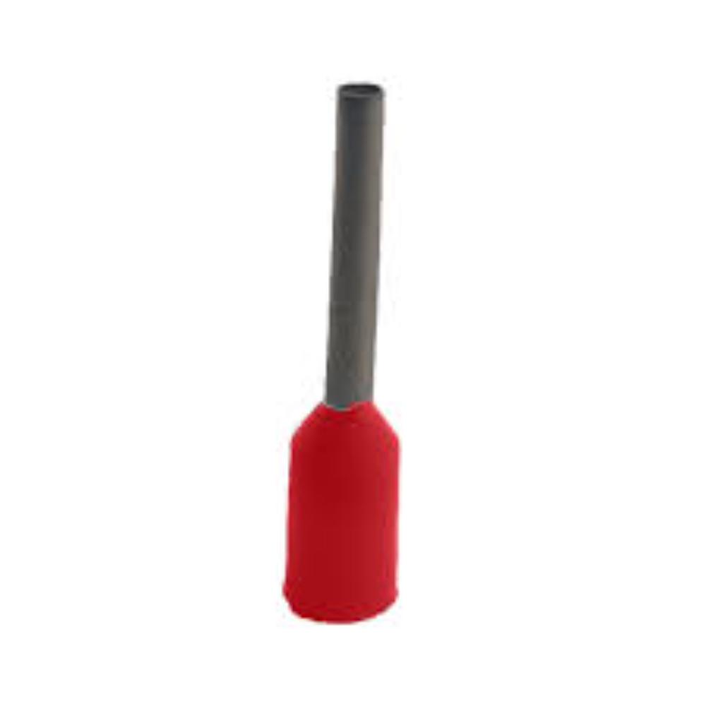CAB INSULATED BOOTLACE FERRULE 35MM RED (BLF35025RD)