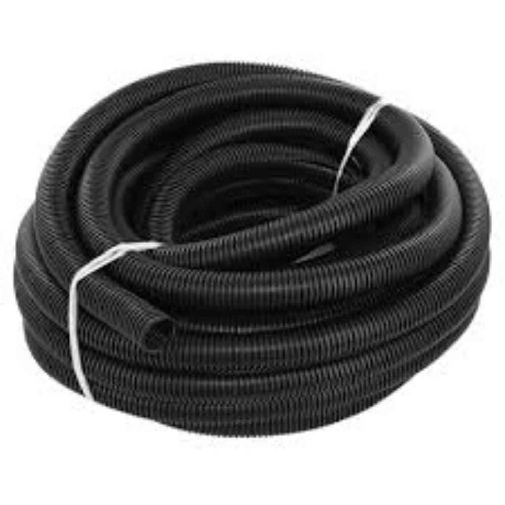 SPRAGUE CONVOLUTED TUBING 16.8MM ID NORMAL WAVE BLACK 50M
