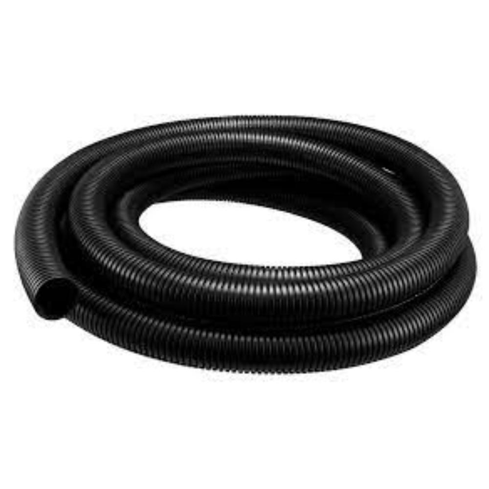 SPRAGUE CONVOLUTED TUBING 21.8MM ID 25MM OD NORMAL WAVE BLACK  PER MT (50M COIL)