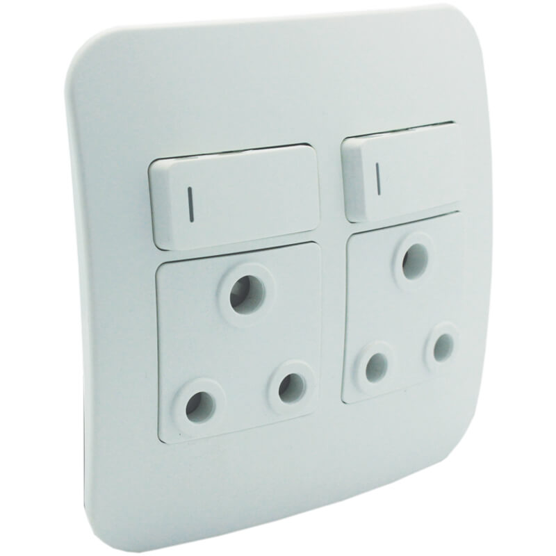 VETI 1 - DOUBLE SSO 16A RSA (COMPLETE) 4X4 WHITE