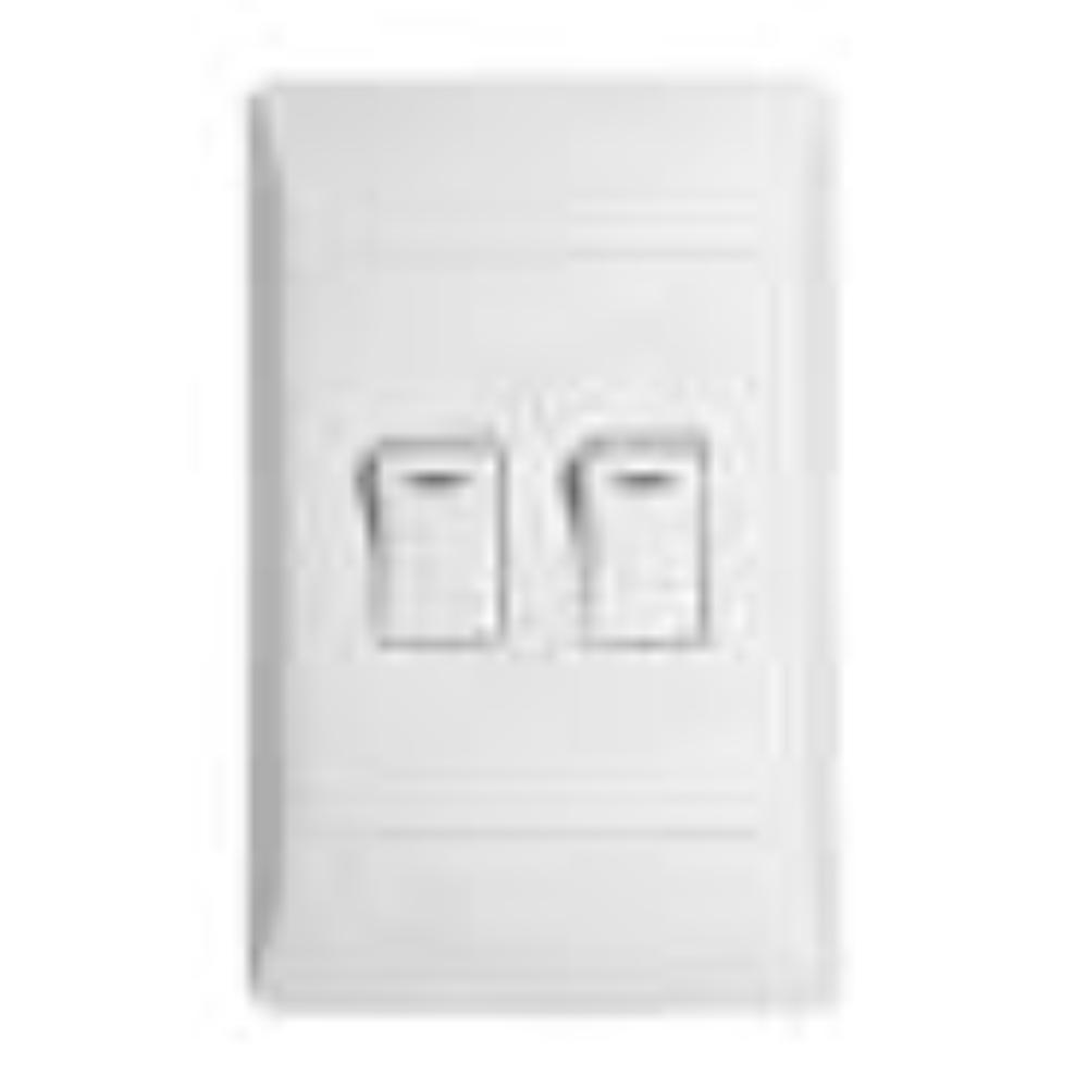 CHINT CONDERE 2 LEVER 1 WAY SWITCH 4X2