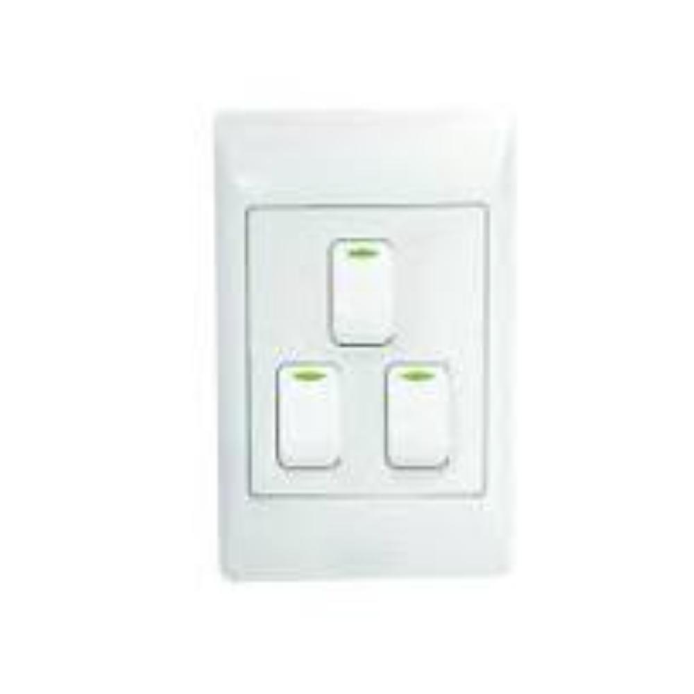 CHINT CONDERE 3 LEVER 1 WAY SWITCH 4X2