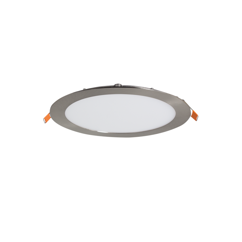 BS ROUND 3W 4000K LED RECESSED PANEL LIGHT SATIN CHROME (90mmØ 70mm-CUT) 60LM/W (DIMM CONV)