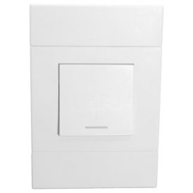 VETI2 - 4X2 ISOLATOR 30A 2P 4X2 WHITE